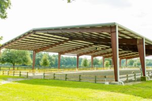 Riding Arena for Equestrian in Ocala, FL by Southern Pro Barns
